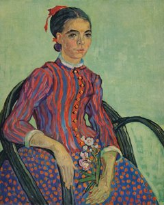 A Mousme, 1888 alkotó: Vincent van Gogh