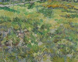 Hosszú fű pillangókkal. 1890 alkotó: Vincent van Gogh