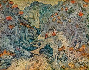 A szakadék, 1889 alkotó: Vincent van Gogh