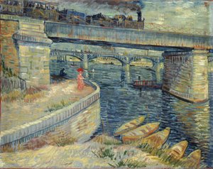 Asnières hídjai, 1887. alkotó: Vincent van Gogh