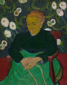 Madame Roulin a bölcsőt ringató La berceuse, 1889. alkotó: Vincent van Gogh