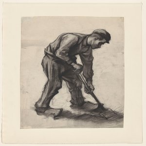 Ásó paraszt alkotó: Vincent van Gogh