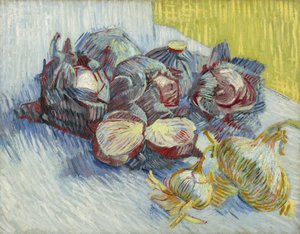 Vörös káposzták és hagymák alkotó: Vincent van Gogh