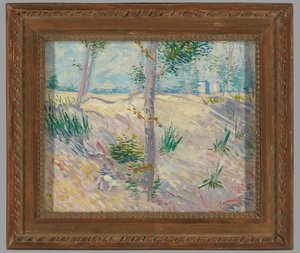 Folyópart fákkal alkotó: Vincent van Gogh