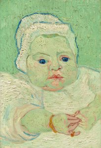 Roulin babája, 1888. alkotó: Vincent van Gogh