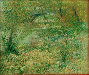 A Szajna partja tavasszal a Pont de Clichy-nél alkotó: Vincent van Gogh