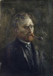 Önarckép: Gogh, Vincent, van (1853-1890). Olaj, vászon, mérete: 27,2x19 alkotó: Vincent van Gogh