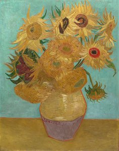Napraforgók / Vázában tizenkét napraforgó alkotó: Vincent van Gogh