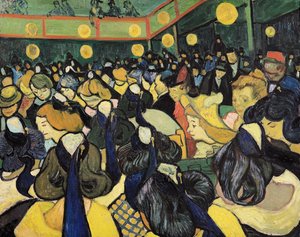 Az arles-i táncház, 1888 alkotó: Vincent van Gogh