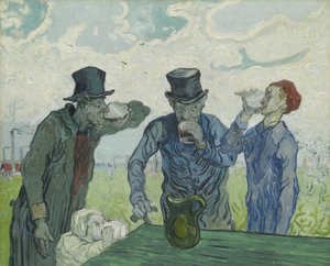 Az ivók, 1890 alkotó: Vincent van Gogh