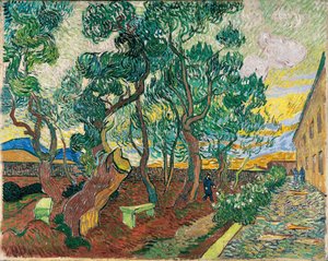 A Saint-Paul kórház kertje alkotó: Vincent van Gogh