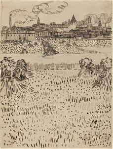 Az aratás, 1888. alkotó: Vincent van Gogh