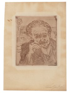 A férfi a pipával: Gachet doktor portréja alkotó: Vincent van Gogh