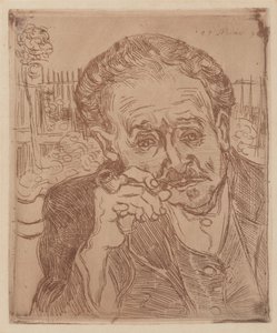 A férfi a pipával: Gachet doktor portréja alkotó: Vincent van Gogh