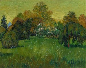 A költő kertje, 1888. alkotó: Vincent van Gogh