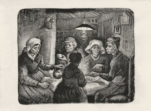 A krumplievők alkotó: Vincent van Gogh