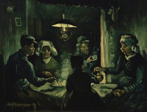 Krumplievők alkotó: Vincent van Gogh