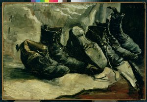 Három pár cipő alkotó: Vincent van Gogh