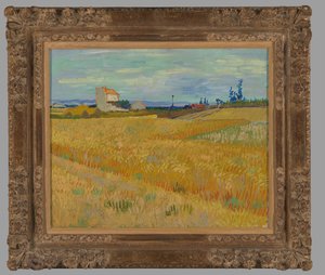 Búzamező alkotó: Vincent van Gogh