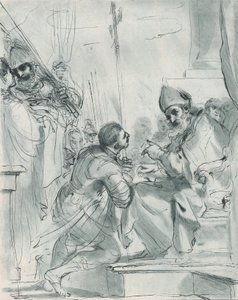 Szent Vilmos bűnbánata, 1764-98. alkotó: Vincenzio Vangelisti