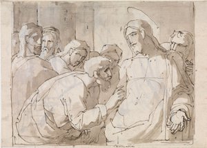 A hitetlen Tamás alkotó: Vincenzo Camuccini