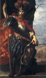 Athaulf, a vizigótok királyának portréja alkotó: Vincenzo Carducci