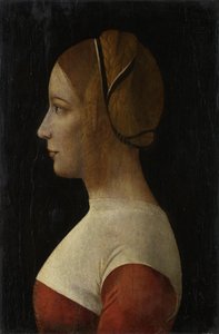 Fiatal hölgy portréja, c. 1490.