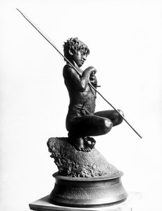 A kis halász (bronz)