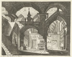 Kerkinterieur Színházi jelenetek Capricije (sorozat címe)