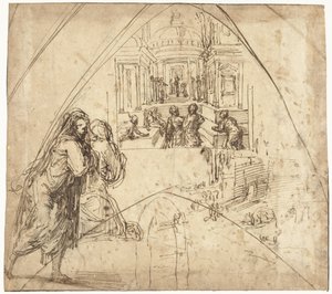 Mária temploma alkotó: Vincenzo Tamagni da San Gimignano
