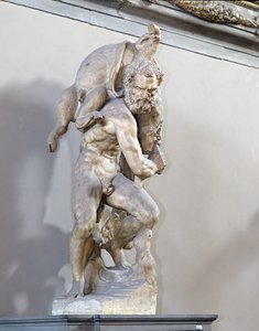 Herkules munkája, Salone dei Cinquecento (márvány)