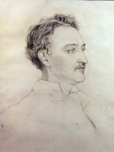 Cecil Rhodes (litográfia) alkotó: Violet Duchess of (after) Rutland