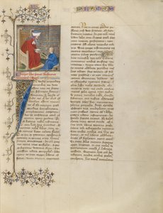 Boethius számtanra oktat egy fiatal fiút