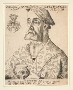 Joannes Gemmel portréja alkotó: Virgil Solis