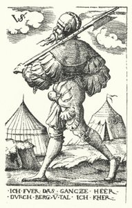 Landsknecht alkotó: Virgilius the elder Solis