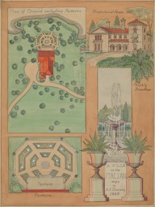 Olasz stílusú villa, c. 1936.