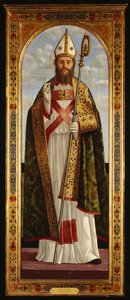 Püspök Szent Áldás alkotó: Vittore Carpaccio