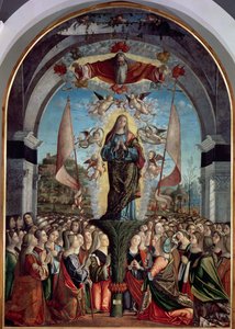 Szent Orsolya és társai dicsőítése alkotó: Vittore Carpaccio