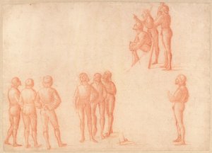 Férfialakok csoportjai alkotó: Vittore Carpaccio
