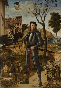 Egy lovag portréja alkotó: Vittore Carpaccio