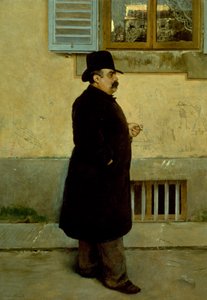 Yorick portréja, Vittorio Matteo Corcos (1859-1933), olaj, vászon, 200x140 cm alkotó: Vittorio Matteo Corcos