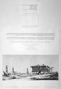 Apollinopolis Magna Edfu templom, Egyiptom, 1802