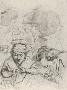 Le Citoyen Aubourg, Mme Aubourg és családjuk Aubourg polgár, Madame Aubourg..., kb. 1795-1805.