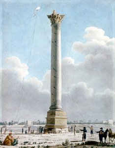 Pompeius-oszlop, Alexandria 1798, 1798