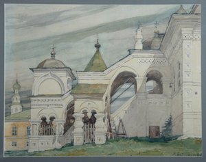 Szolikamszki Szentháromság-templom, 1909 alkotó: Vladimir Alexandrovich Plotnikov