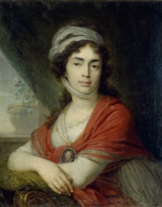 Maria Marfa Dmitrievna Dunina portréja, született Norova, 1799 alkotó: Vladimir Lukich Borovikovsky