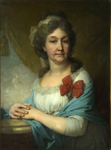 Varvara Vasziljeva bárónő portréja, 1800 alkotó: Vladimir Lukich Borovikovsky