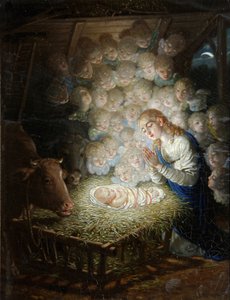 Krisztus születése A szent éjszaka”. alkotó: Vladimir Lukich Borovikovsky