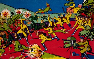 Németek, erős lények vagytok, nem látjátok Varsót, jobb, ha most még életben menekülsz Berlinbe alkotó: Vladimir Mayakovsky