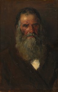 Tanulmány egy öregember fejéről alkotó: Vladimir Yegorovich Makovski
